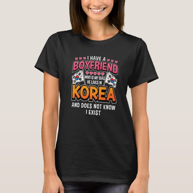 T-shirt Korean Pop For A K Pop Fashion Fan  2 (Devant)