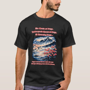T-shirt Koreaniser une image – Belle erreur de communicati