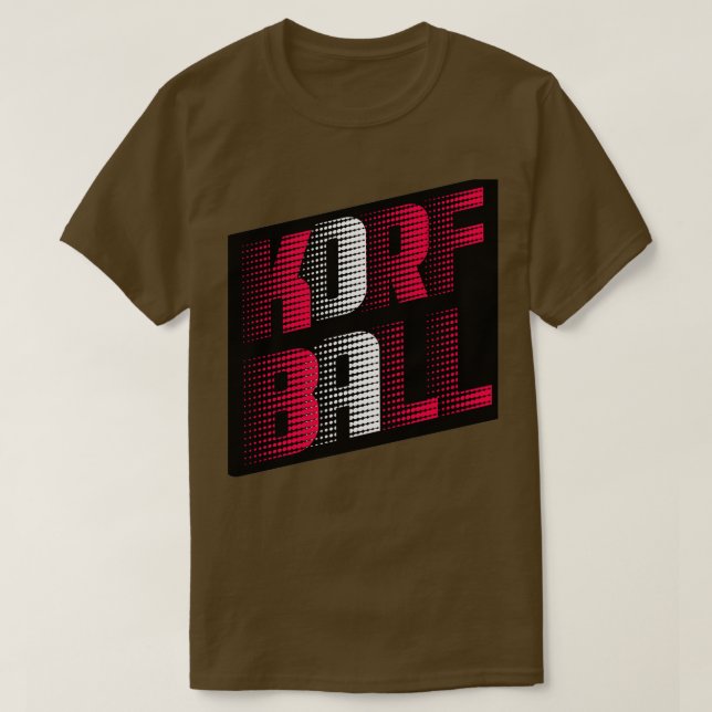 T-shirt KorfBall Joueur KorfBall entraîneur KorfBall 4 (Design devant)