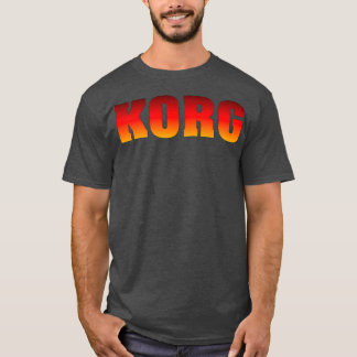 T-shirt Korg coloré