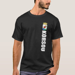 T-shirt Korsou Soccer Cuacaoan Football Tee Pays De Curac