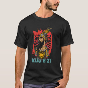T-shirt Kosova entraînement albanais Shqipëri Shqipe tiran