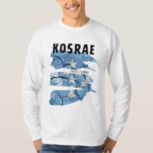 T-shirt Kosrae Pacific Islander Long Sleeve