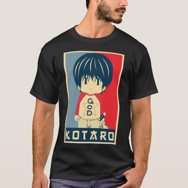T-shirt Kotaro Lives Alone (Devant)