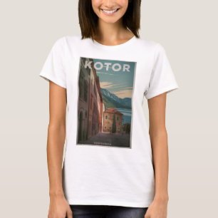 T-shirt Kotor Monténégro vintage