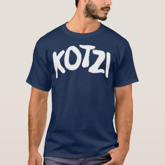 T-shirt Kotzi dit motif simple