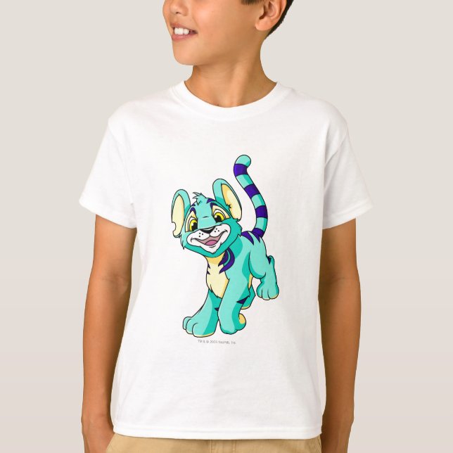 T-shirt Kougra bleu (Devant)