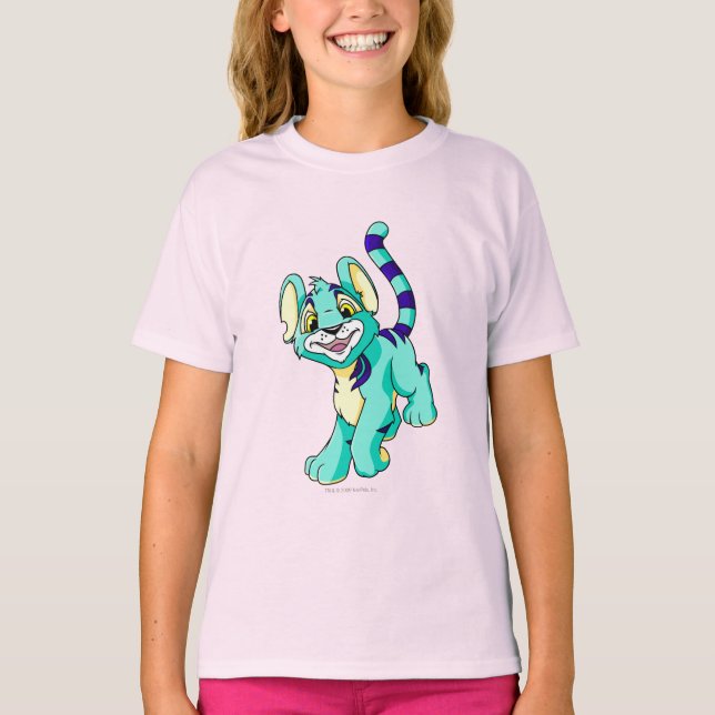 T-shirt Kougra bleu (Devant)