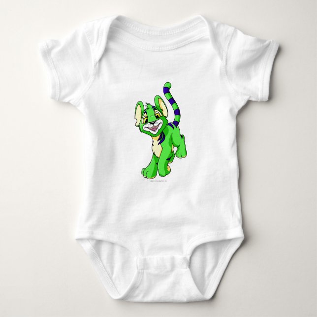 T-shirt Kougra Green (Devant)