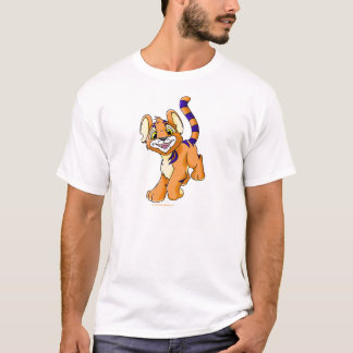 T-shirt Kougra orange aventureux