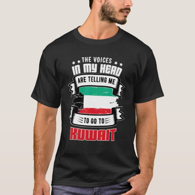 T-shirt Koweït dans ma tête (Devant)