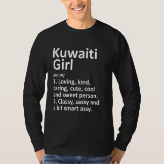 T-shirt Koweit Girl Kuwait Funny Country Home Roots Desc