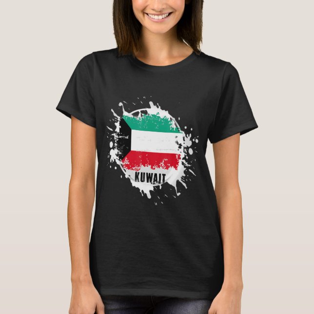 T-shirt Koweït Splash (Devant)