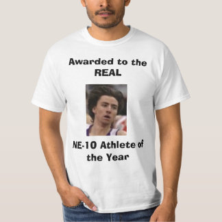 T-shirt kpg, attribué à l'athlète REALNE-10 de l'année