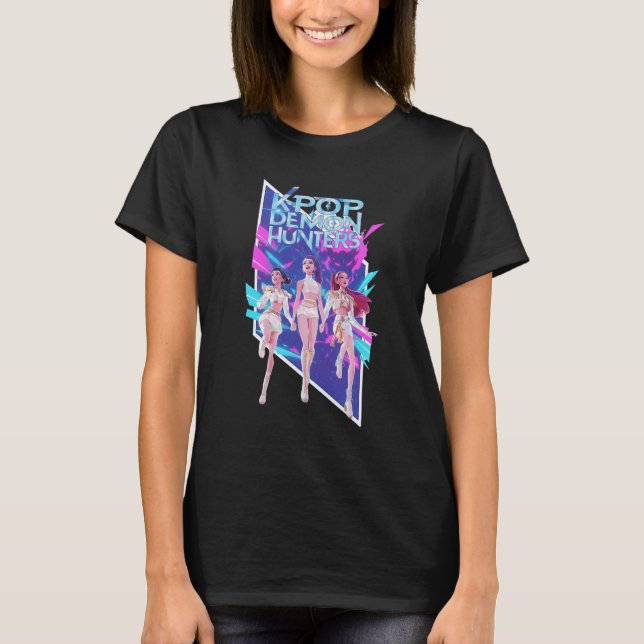 T-shirt Kpop Demon Hunter Dark Fantasy Art | Anime-Inspire