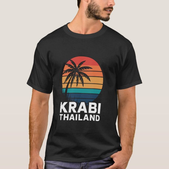 T-shirt Krabi Thaïlande (Devant)