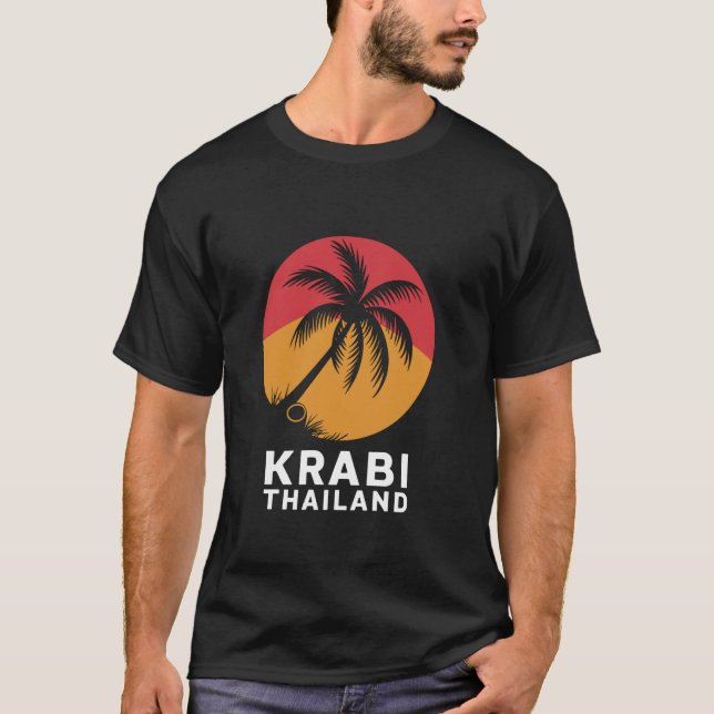 T-shirt Krabi Thaïlande (Devant)