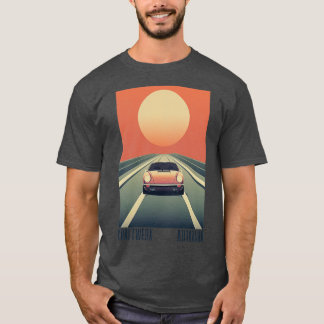T-shirt Kraftwerk Autobahn Retro esthétique Design origina