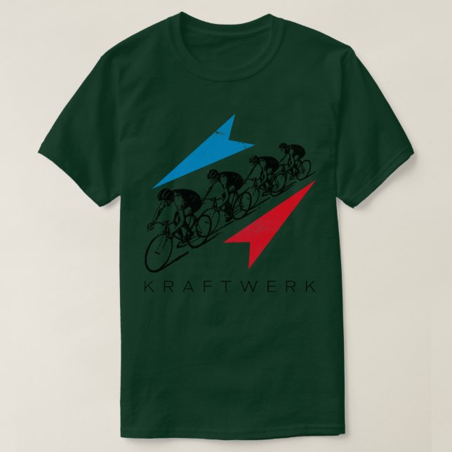 T-shirt Kraftwerk Retro Original Fan Art Design (Design devant)
