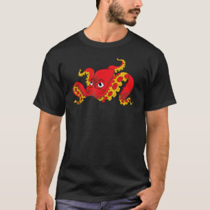 T-shirt Kraken animal marin   Plongée en scaphandre Monstr
