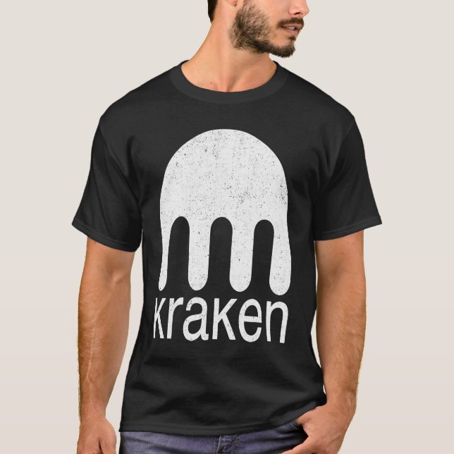 T-shirt Kraken Crypto Exchange  Secure Cryptocurrency & NF (Devant)