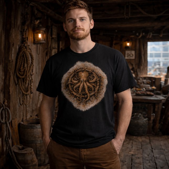 T-shirt Kraken Marque Sigil Pirate (Créateur téléchargé)