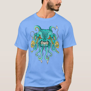 T-shirt Kraken Monster sous-marin Octopus