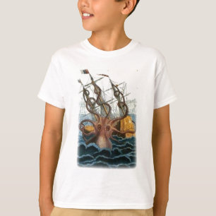 T-shirt Kraken par Pierre Denys de Montfort, 1801