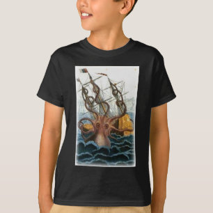 T-shirt Kraken par Pierre Denys de Montfort, 1801