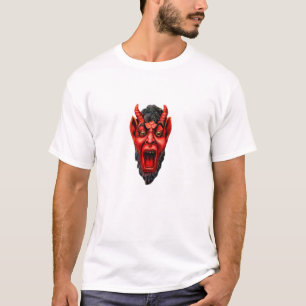 T-shirt Krampus de culture vintage