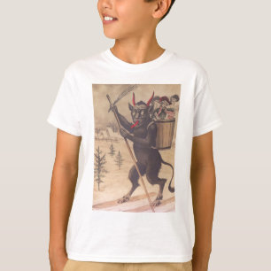 T-shirt Krampus Ski Kidnapping Femmes