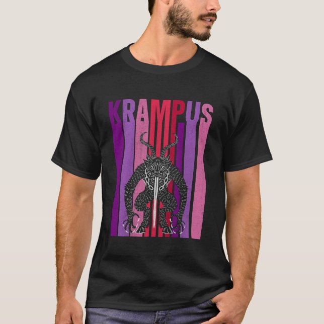 T-shirt Krampus Style Vintage (Devant)