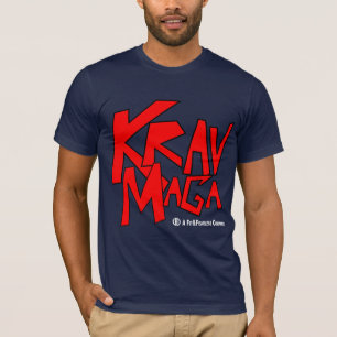 T-shirt Krav Maga - ajustement et courageux