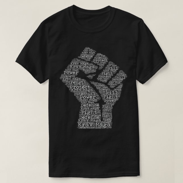 T-Shirt Krav Maga - Be A Arme - Defense Combat T (Design devant)