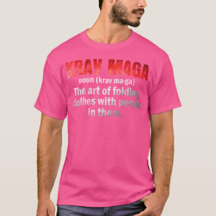 T-shirt Krav Maga L'Art De Plier Vêtements Krav Maga