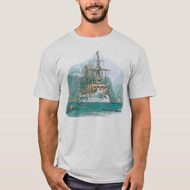 T-shirt Kreuzer Kaiserin Augusta (Devant)