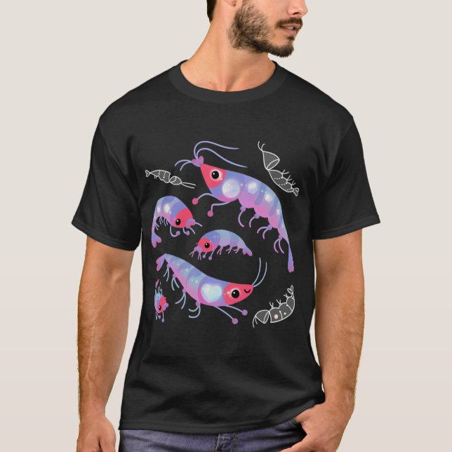 T-shirt Krill - sombre (Devant)