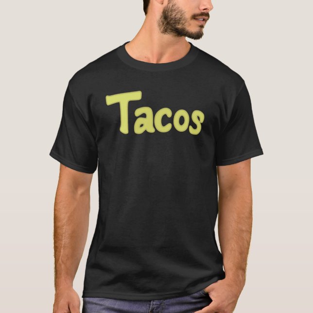 T-shirt Krillin Tacos Design Classique (Devant)