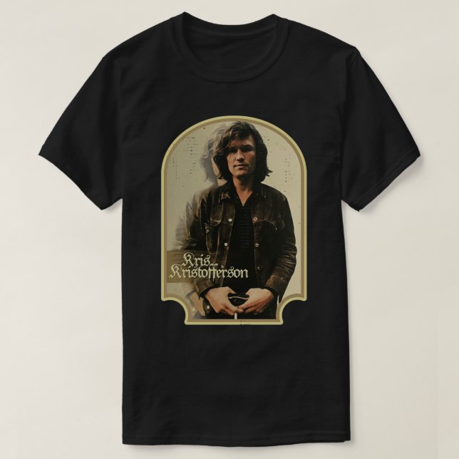 T-shirt Kris Kristofferson (Design devant)