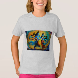 T-shirt Krishna et radha