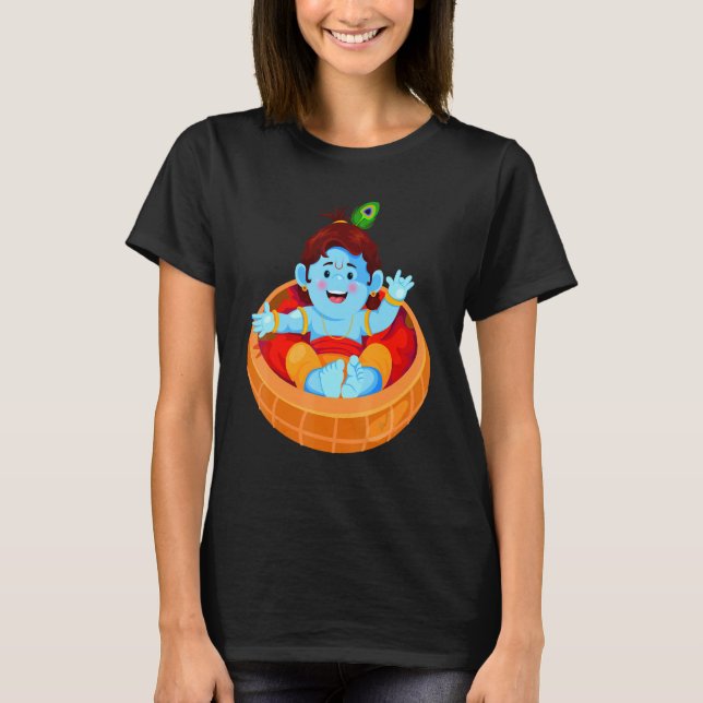 T-shirt Krishna Janmashtami (Devant)