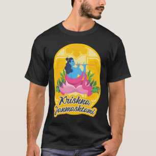 T-shirt Krishna Janmashtami - Festival de l'Inde