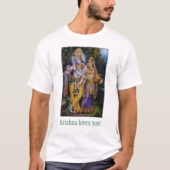 T-shirt Krishna vous aime ! (Devant)