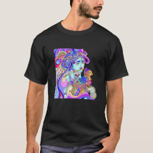 T-shirt Krishna Yoga Troisième oeil Isha Hindu Linga