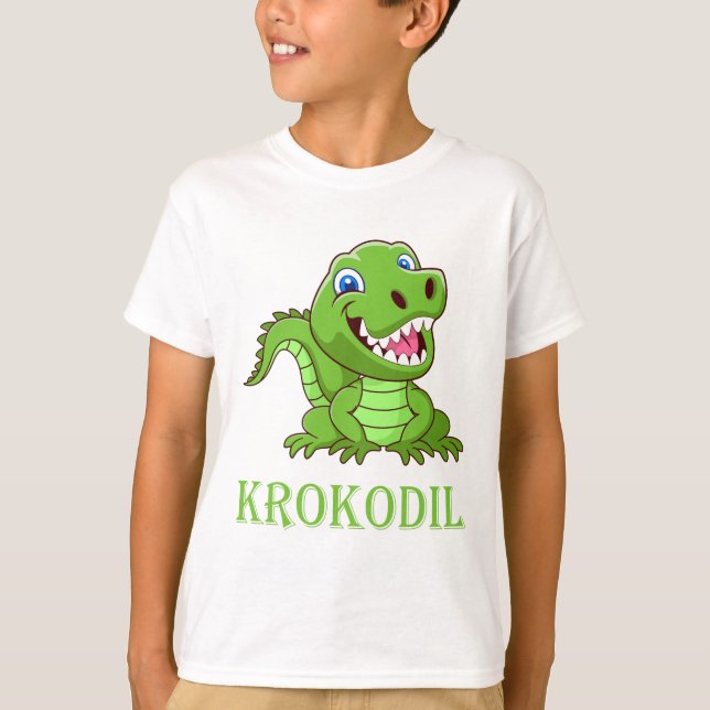 T-shirt Krokodil (Devant)