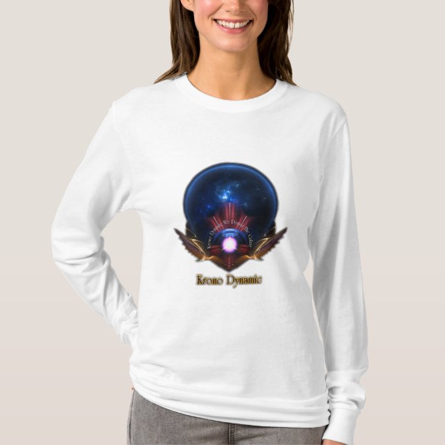 T-shirt Krono Dynamic Fractal Art (Devant)