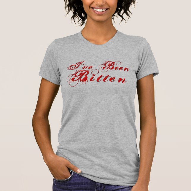 T-shirt KRW I ont été vampire mordu (Devant)