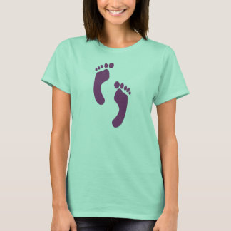 T-shirt KRW Retro 70's Feet Design