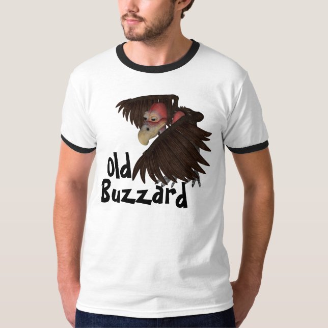 T-shirt KRW vieux Buzzard (Devant)