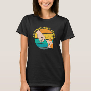 T-shirt Krypto Investment Consultant Hamster I Cryptocurre